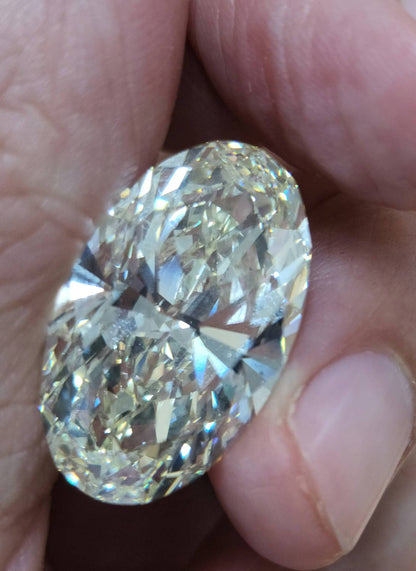 Super rare ultimate beauty! Maximum 4 Arrow Cut oversized 20.22ct Si-1 Oval Cut Natural Diamond loose[With GIA certificate]