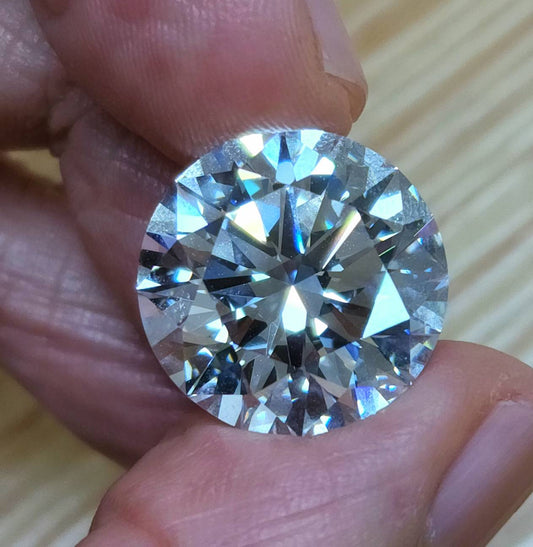 [GIA Appraisal] The best treasure on the earth! 15CT D FL 3EX Type2b Natural Diamond loose Round Brilliant Cut