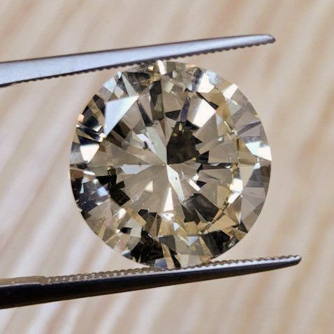 【CGLAppraisal] Super large grain almost 10ct natural diamonds loose Round Brilliant Cut SI-2