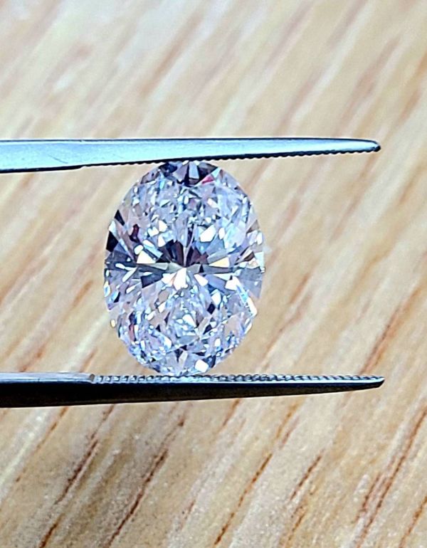 究極の美!  5ct Eカラー VVS-1 天然ダイヤモンド オーバルカット ルース【GIA鑑定書付 】