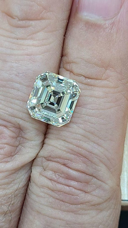 Extreme beauty! Large grains 5ct VS-1 Assir cut Natural diamonds loose Diamond [Central Treasuregrading report]